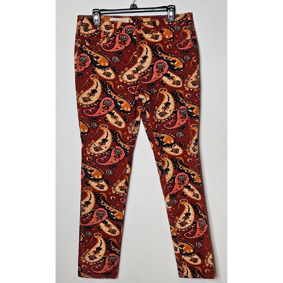 Pilcro and the Letterpress Anthropologie Corduroy Pants Womens 31 Paisley
Fall - Picture 1 of 7